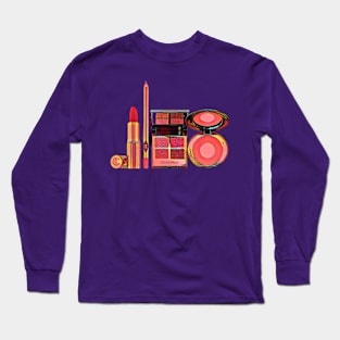 Make up popart Long Sleeve T-Shirt